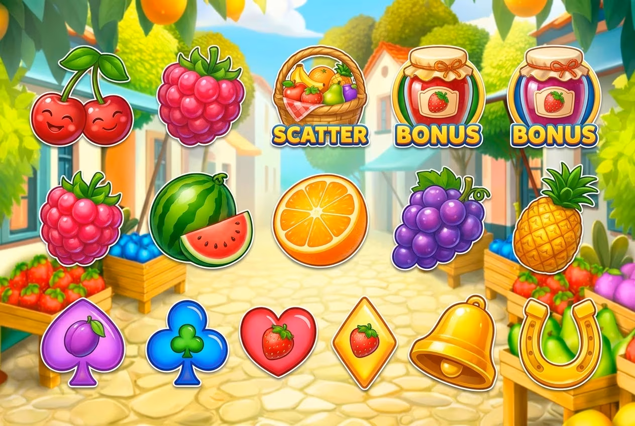Cute Fruits Party demo game